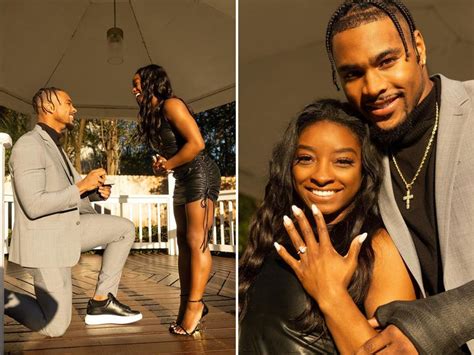 Simone Biles Engaged To Boyfriend Jonathan Owens | Flow & Style ...