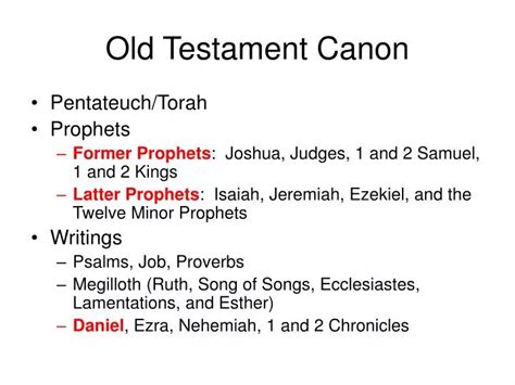 PPT - Old Testament Canon PowerPoint Presentation, free download - ID ...