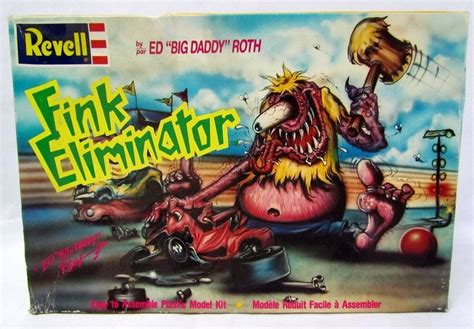 Revell Ed "Big Daddy" Roth FINK ELIMINATOR Rat Fink Model Kit NIB ...