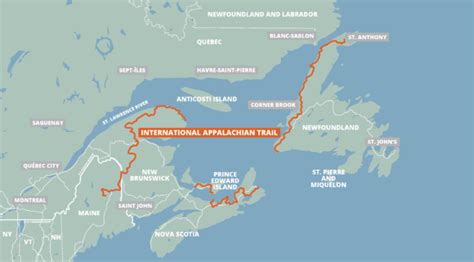 International Appalachian Trail Hiking Map - FarOut