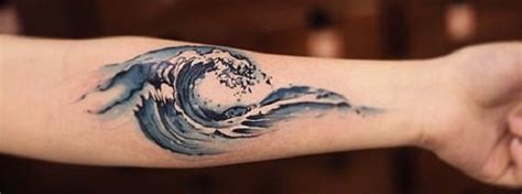 35 Wave Tattoo Design Ideas - nenuno creative