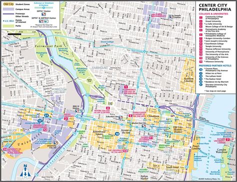 Printable Map Of Philadelphia Attractions - Printable Maps