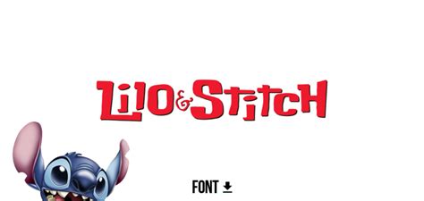 Lilo and Stitch Font - Graphic Pie