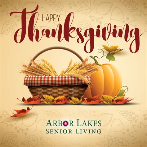 Happy Thanksgiving! | Arbor Lakes Senior Living