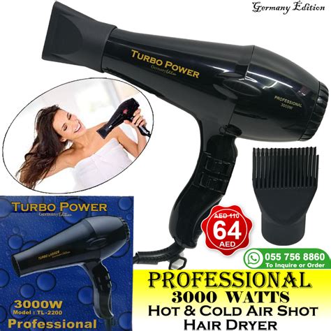 HOT & COLD SHOT HAIR DRYER WITH COMB ATTACHMENT – basicuae.com