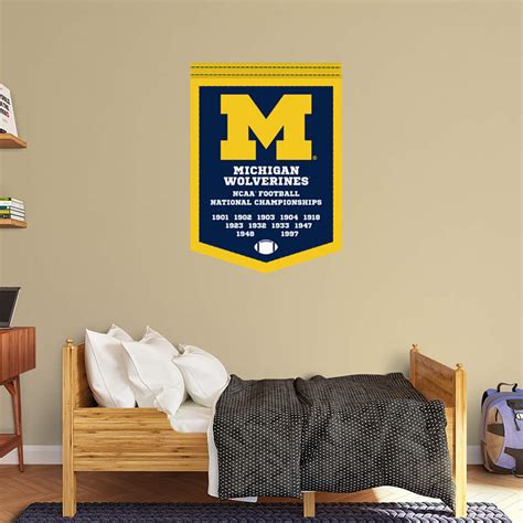 Shop Michigan Wolverines Wall Decals & Graphics | Fathead College Sports