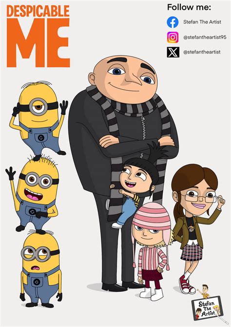 Despicable Me fanart by StefanTheArtist on DeviantArt