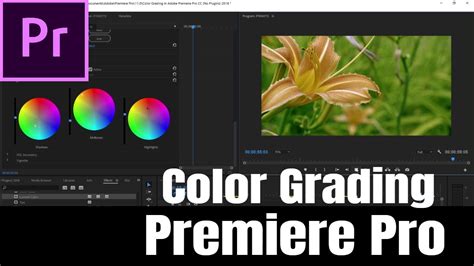 Color Grading Log Footage - Premiere Pro CC (No Plugins) 2018 - YouTube