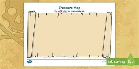 Create a Treasure Map Template (teacher made) - Twinkl