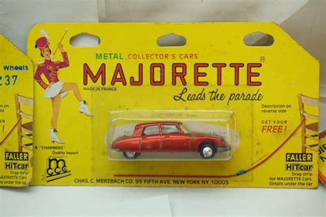 VINTAGE MAJORETTE TOY CARS LOT 2 FAST WHEELS MERCEDES 237 CITROEN 213 MOC MIP | #1912389673