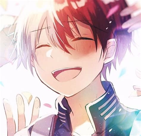 He needs to smile more!😭 ️👏🏻 #shouto #bnha #myhero #mha #todoroki #anime | Hero, My hero ...