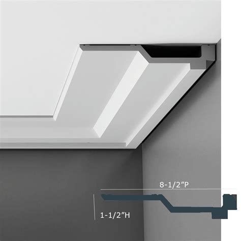 20++ Modern Crown Molding Styles - HOMYHOMEE