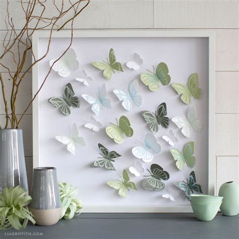 Papercut Butterfly Wall Art | Butterfly wall art diy, 3d butterfly wall art, Diy paper butterfly