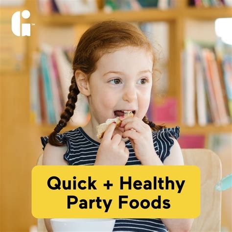 Quick and healthy party food ideas for children – Artofit