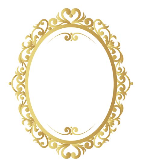 Vintage Gold Frame Vector