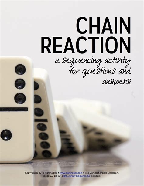 Chain Reaction - The Comprehensible Classroom