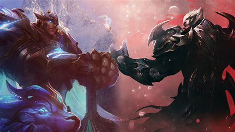 God-King Garen and Darius Desktop Wallpaper by Boujiee on DeviantArt