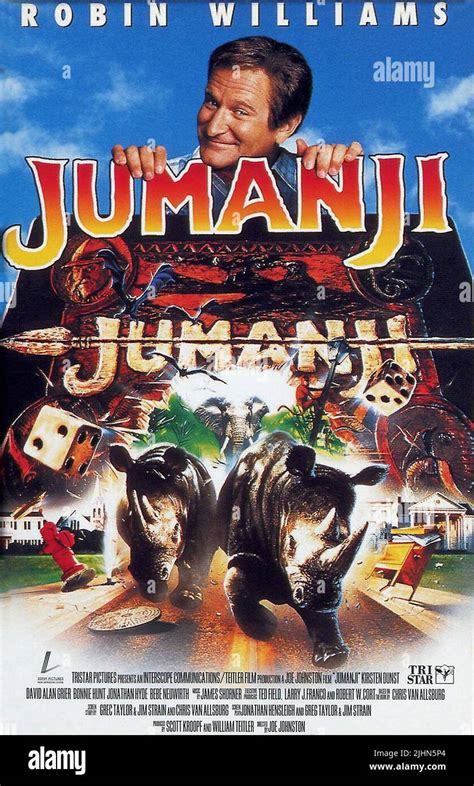 ROBIN WILLIAMS POSTER, JUMANJI, 1995 Stock Photo - Alamy