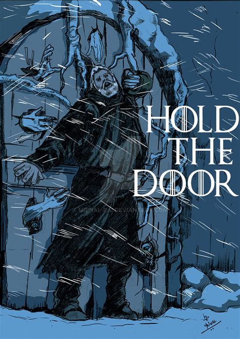 Hodor Hold The Door by mrinal-rai on DeviantArt