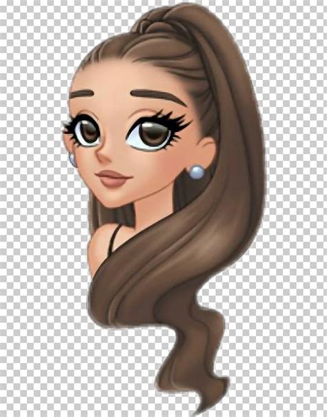 Ariana Grande Victorious Emoji Moonlight Drawing PNG, Clipart, Ariana Grande, Brown Hair ...