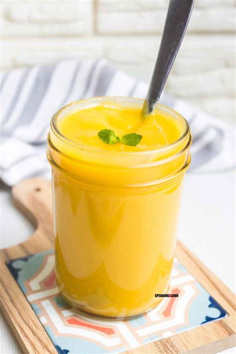 Mango Coulis or Sweet Mango Sauce Recipe