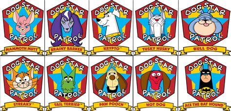 Heads of Dog Star Patrol by Webcsat on DeviantArt