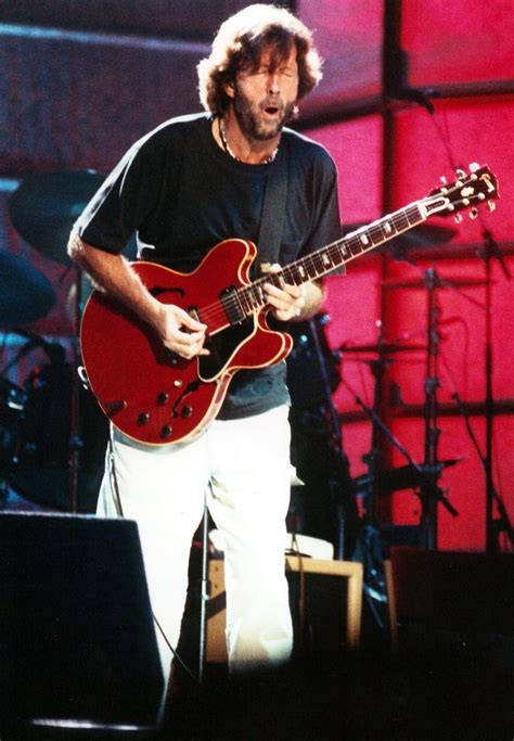 Eric Clapton Gibson ES-335 | Eric clapton slowhand, Eric clapton, Eric