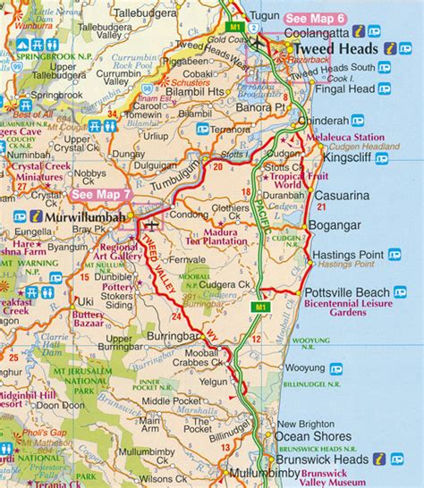 North Coast NSW Map RACV - Maps, Books & Travel Guides