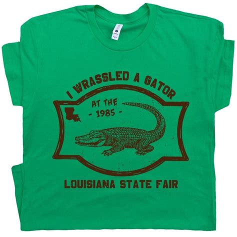 Alligator Wrestling T Shirt Alligator T Shirt Crocodile Shirt - Etsy