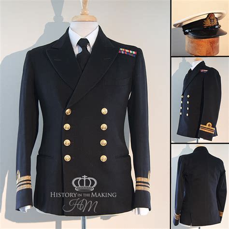 Royal Navy Reserves (RNR) Lieutenant Commanders Uniform- 1951-1958 cuff ...