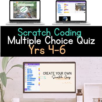 Scratch Multiple Choice Quiz by Innovative Global Teaching | TPT