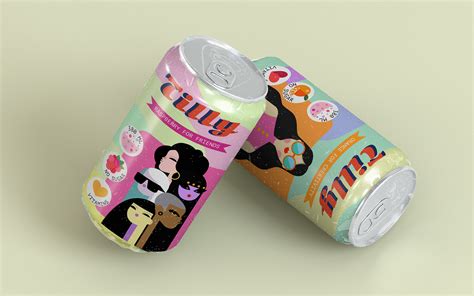 Soda cans design on Behance