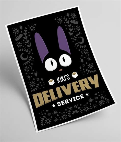 Items similar to Kiki's Delivery Service poster print on Etsy