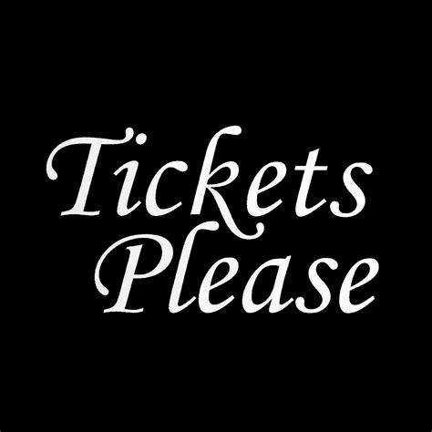 TICKETS PLEASE | Portadown