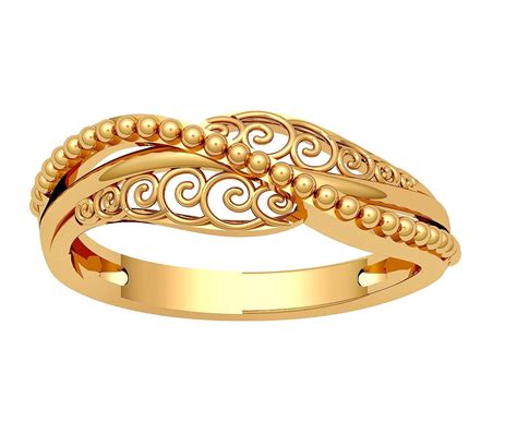 Buy JewelOne 22k (916) Yellow Gold The Nerina Ring at Amazon.in