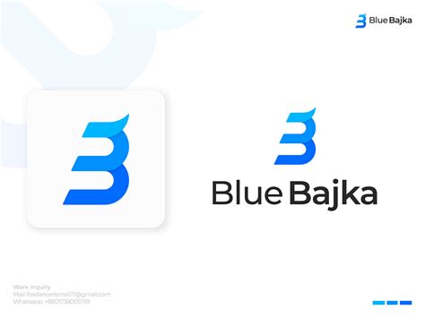 Blue Bajka, (Letter B) Letter Logo Design Concept :: Behance