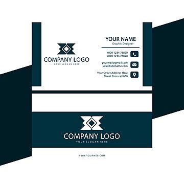 White Business Card Design Template Download on Pngtree