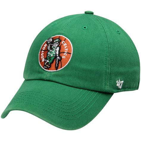 Boston Celtics '47 Hardwood Classics Franchise Fitted Hat - Kelly Green