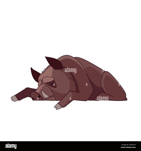 Illustration Wild Boar High Resolution Stock Photography and Images - Alamy