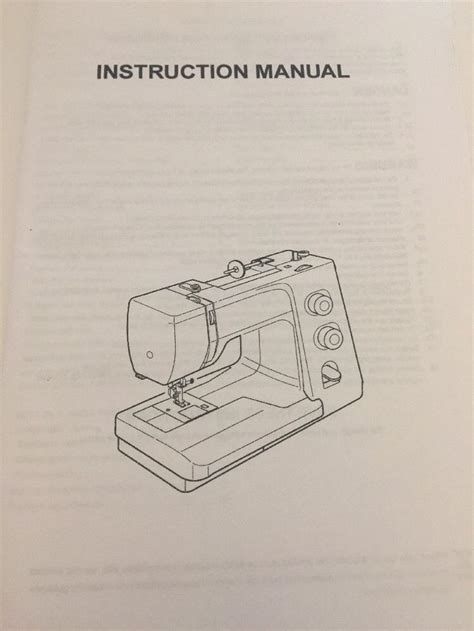 Sewing Machine Instruction Manual | eBay | Sewing machine instruction manuals, Sewing machine ...