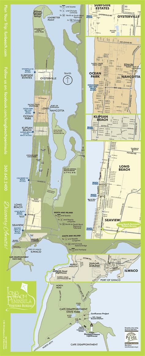 Long Beach Peninsula Washington Map - Draw A Topographic Map