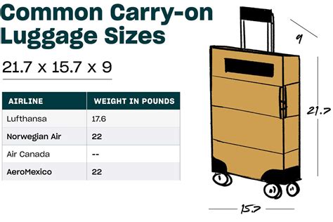 A Carry-on Luggage Size Guide by Airline