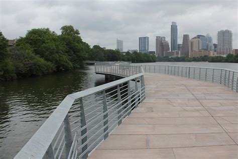 Lady Bird Lake Hike and Bike Trail in downtown Austin, TX