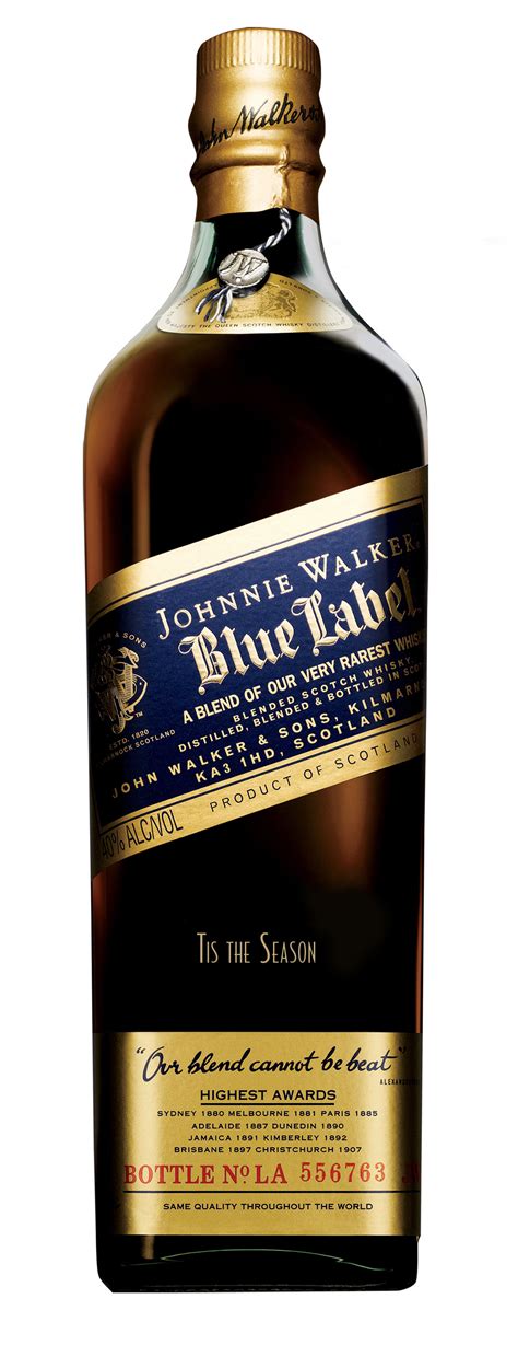 Johnnie Walker Blue Label Personalized Bottle - A Rare Gift Made Rarer - eXtravaganzi