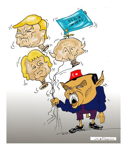 BERLIN CONFERENCE By vasilis dagres | Politics Cartoon | TOONPOOL