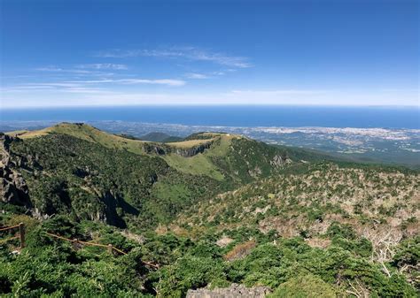 View from Hallasan volcano. Jeju island, South Korea 4256862 Stock ...