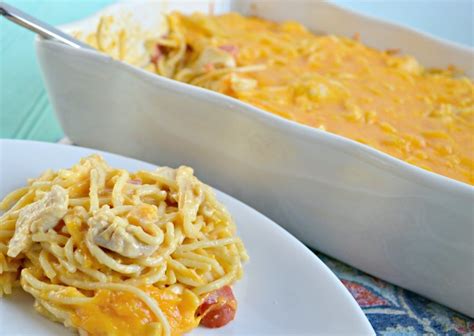 Cheesy Chicken Spaghetti with Velveeta - The Cards We Drew