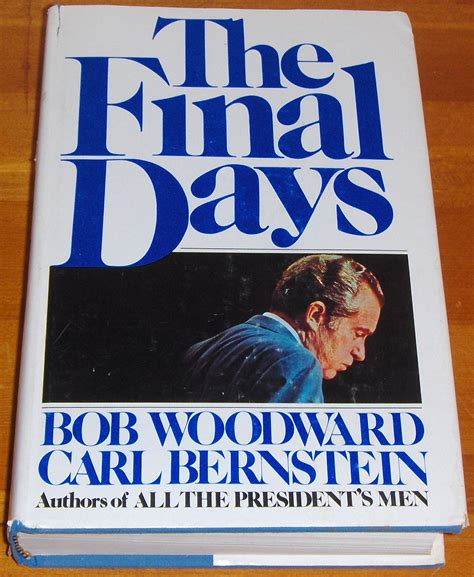 "Books Of Yore, An online book store and more" : BOB WOODWARD, CARL BERNSTEIN, The Final Days ...