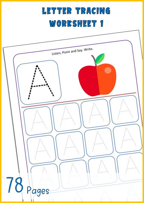 Free Letter Tracing Worksheet | Letter tracing worksheets, Tracing ...