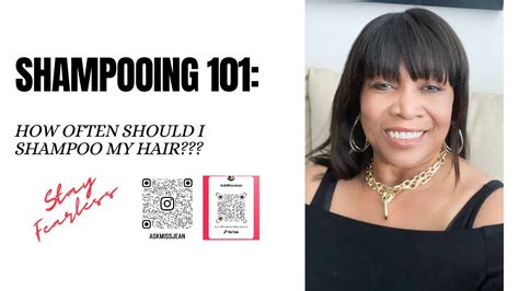 SHAMPOOING 101 FREQUENCY #shampoo #hair #hairtutorial - YouTube